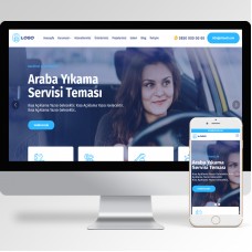 Araba Yıkama Servisi Teması v5