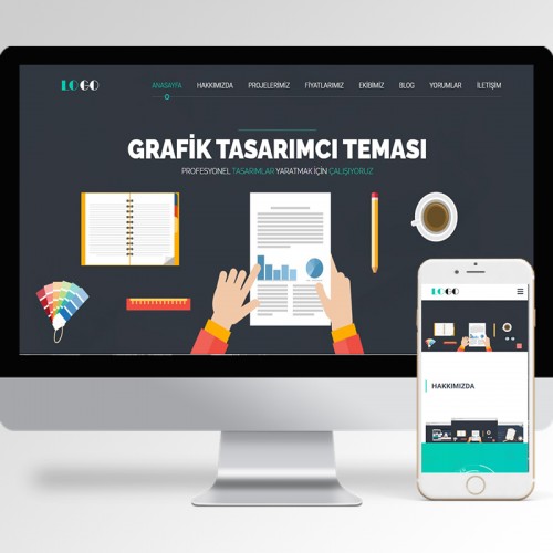 Grafik Tasarımcı Teması v1