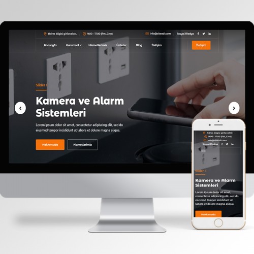 Kamera ve Alarm Sistemleri Teması v6