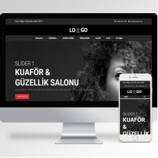 Kuaför Güzellik Salonu Teması v5